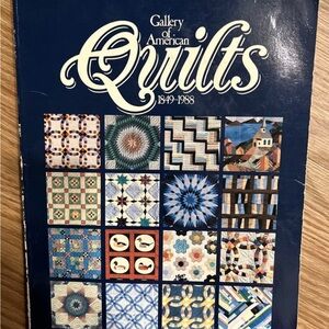 Gallery of American quilts 1849-1988 book